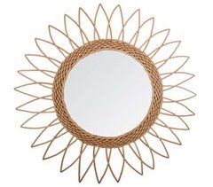 Sol Rating Mirror com design nítido por fora 50x50
