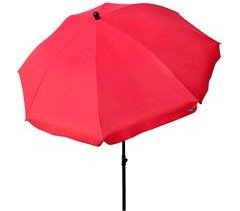 Filtro uv guarda-chuva cor vermelha de 240 cm Aktive Beach