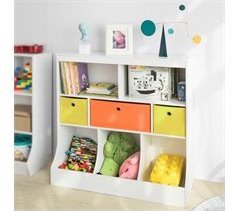 Organizador de livros e brinquedos para crianças KMB26-W SoBuy