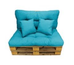  Acomoda Textil - Almofadas de sofá em paletes com capa amovível. 120x50