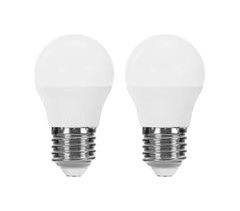 Pack de 2 lâmpadas LED esféricas 1Primer Leader