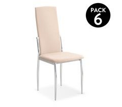  Pack 6 cadeiras Sakura