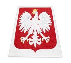 ANDRE 2309 Tapete Emblema da Polónia antiderrapante