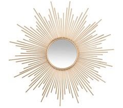 Espelho de parede em forma de sol - CYNTHIA