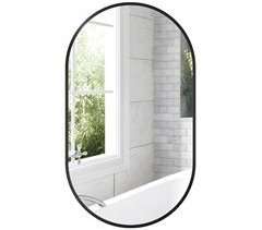Espelho Casa de Banho Liga de alumínio, vidro HOMCOM 40x3
