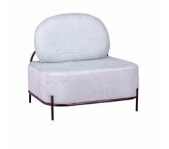 Sofá de 1 lugar com design minimalista - Clair