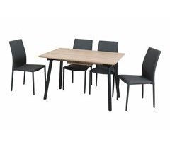 LOTTO conjunto de mesa e quatro cadeiras
