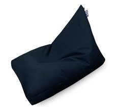 Pyramid Puff Leatherette Outdoor Dark Blue HAPPERS HAPPERS