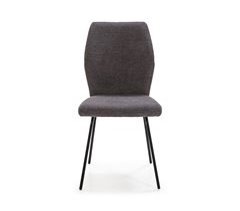 Cadeira CAROL pernas de metal cor cinza escuro