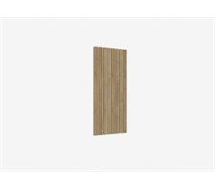 LANDRU painel de madeira cor de carvalho 50x120 cm