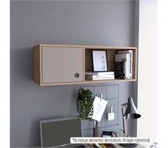 Módulo superior Khali com armário e desktop