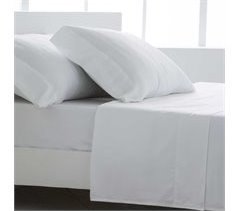  Conjunto de roupa de cama 100% bambu orgânico branco
