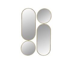 Conjunto de 4 espelhos de parede HANNA marca ECOANYA