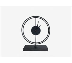 Relógio de mesa HELIOS BLACK marca ECOANYA