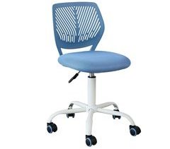 Cadeira giratória de escritório de altura ajustável FST64-R SoBuy