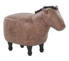 Beliani Pufe animal HORSE