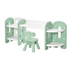 Mesa e Cadeira para Crianças HOMCOM 312-049GN 150