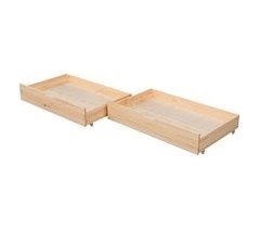 Conjunto de 2 gavetas de madeira para arrumação de cabeceira 62x94