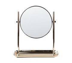 Beliani Espelho de maquilhagem FINISTERE