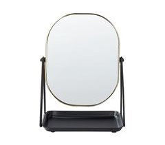 Beliani Espelho de maquilhagem CORREZE 24x15