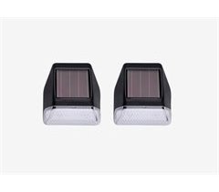 Conjunto 2 candeeiros solares de parede GRUNDIG 7,3X3,9X6,7 cm