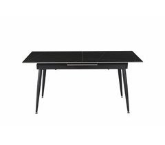 Mesa de jantar extensível JILL cerámica preto