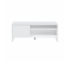 Móvel de TV ARIEL 135 cm branco mate