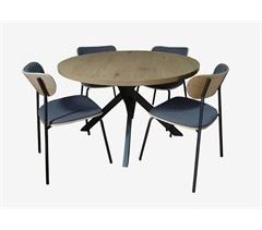 Conjunto de mesa + 4 cadeiras SAVANNAH