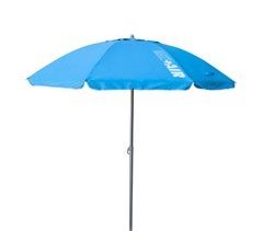 Guarda-chuva de praia corta-vento Ø200 cm c/mastro basculante e proteção UV50 Aktive