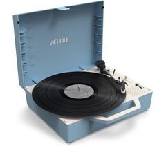 Leitor de discos vintage com um toque moderno Victrola Re-Spin