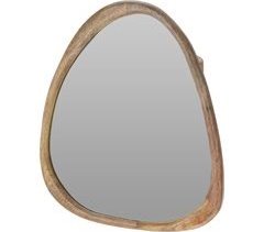 Espelho de madeira natural NADIA 60 cm