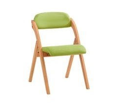 Cadeira dobrável de madeira com assento e encosto FST92-W SoBuy