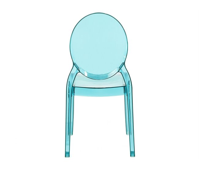 Beliani Cadeira de refeição MERTON Azul