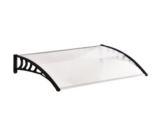 Outdoor Awning Outsunny B70-049 90x150 Transparente