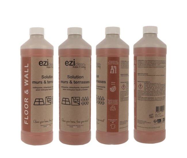 Eziclean® Solución para suelos y paredes para limpiadoras de alta presión Preto