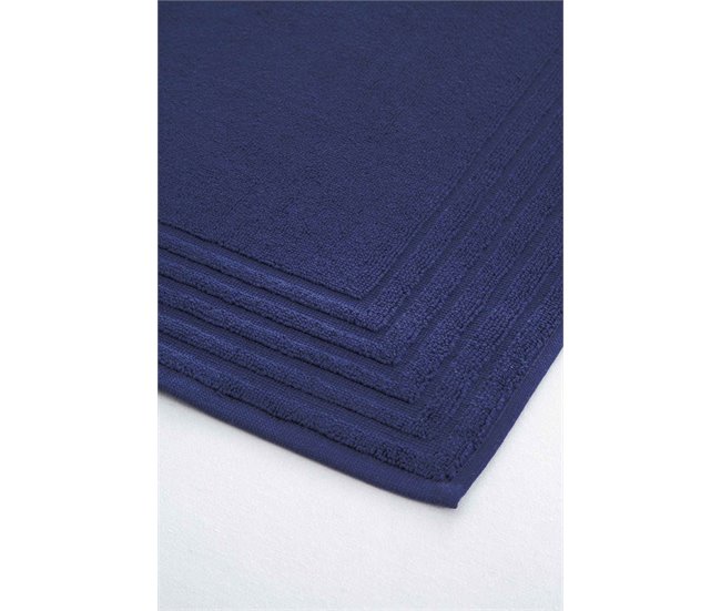 Tapete de banho Azul 100% algodão 600 gr 50x70 Azul