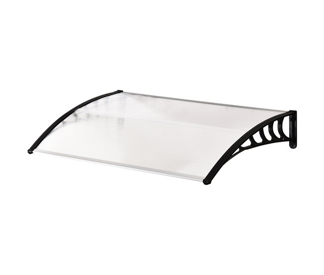 Outdoor Awning Outsunny B70-049 122x89 Transparente