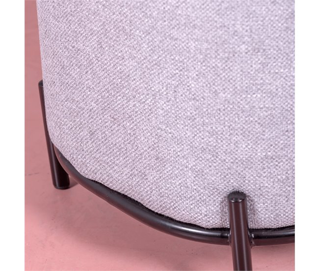 Apoio de pés para o sofá de design minimalista - Clair Cinza