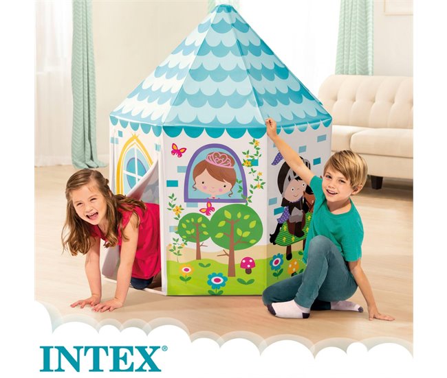 Casa infantil em tecido INTEX Multicor