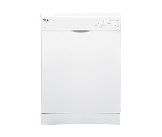 Máquina Lavar Loiça NEW POL NW605W 12 Conjuntos Br Classe E Branco