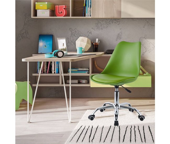Cadeira de escritório de design moderno Verde