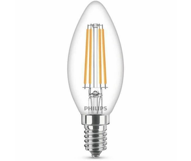 Lâmpada LED vela Multicor