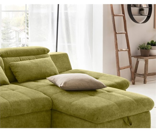 Chaise Longue  conversível em cama ETERNITY Verde