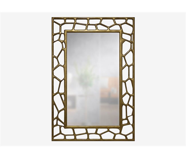 Espelho de parede KENIA Amarelo