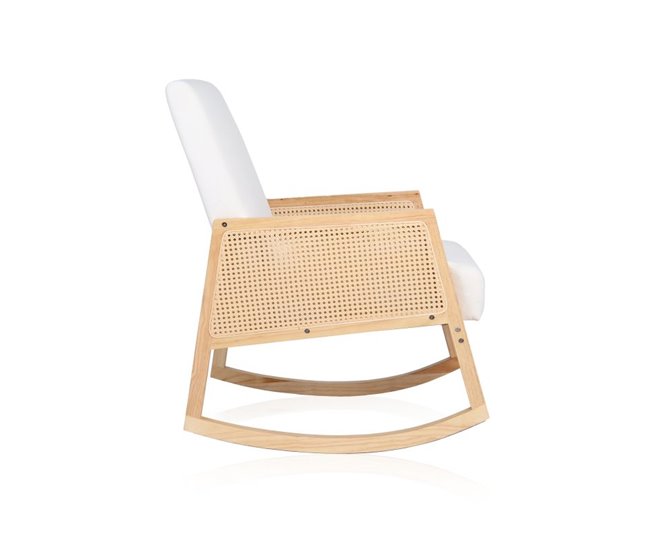 Cadeira de baloiço Ember Branco