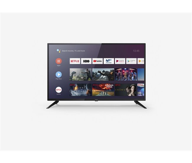 Smart TV LED LE3290ATV, 32”, 1366 x 768, Preto
