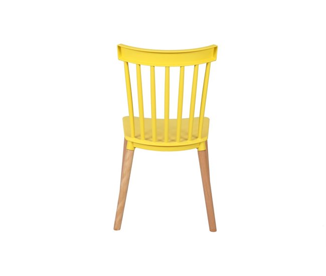 Cadeira de cozinha fixa FATIMA em várias cores Amarelo