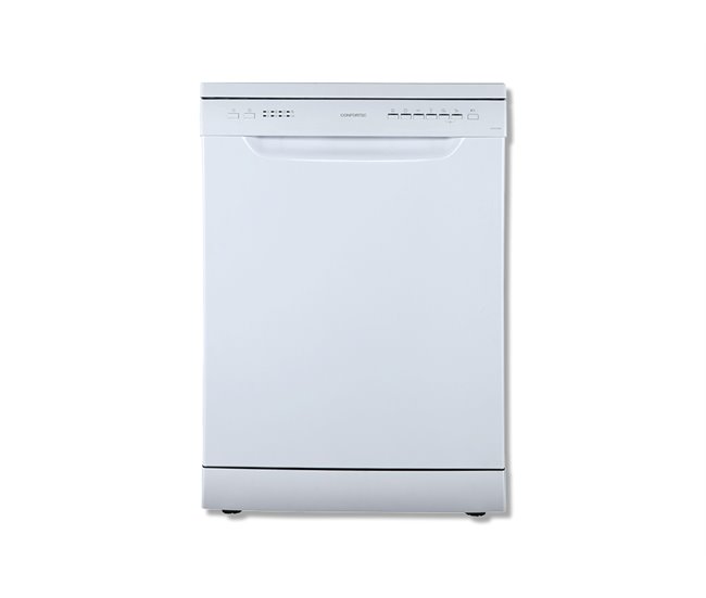 Máquina lavar loiça CONFORTEC CF6712WL 12 Conjuntos cor branco Classe: E Branco