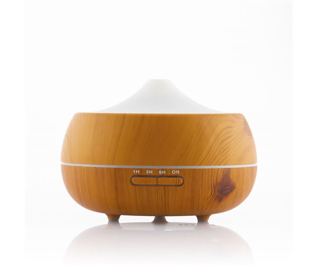 Humidificador Difusor de Aromas com LED Multicores IG812706 Branco