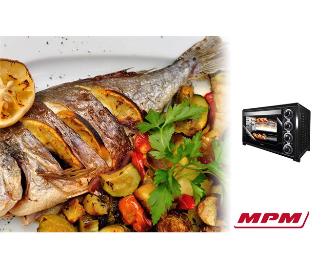Mini-forno MPM MPE-05/T Preto